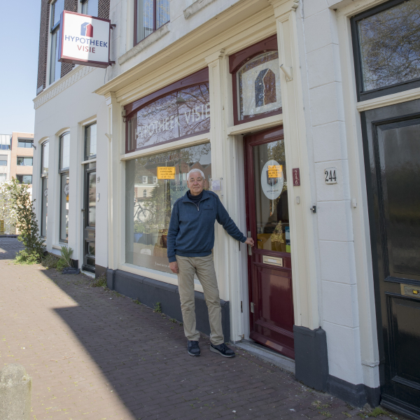 Cees Teerds heet je welkom bij Hypotheek Visie Gouda